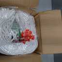 Clothesline Kit Outdoors, Clothes Line Pulley Kit, 164ft Polyester Clothes Line Rope Outdoors Heavy Duty, Clothesline Pulley Kit with S Separator Spreaders, Rope Tightener, Hook for Outdoor Clothes