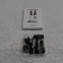 Mini Wireless Lavalier Microphone for iPhone, iPad, Android Phone - Noise Reduction Lapel USB C Bluetooth Mic for Recording, Clip on Omni Lav Mic for Video Recording, Tiktok, YouTube, Vlog (Black J25 2IN1)