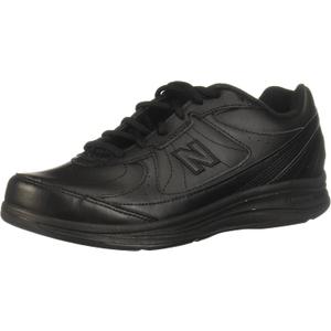 New Balance Women's 577 V1 Lace-up Shoe, Black, 10 Wide