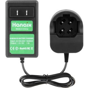 Hanaix 7.2V Max Ni-MH Charger Fit for Dremel 7700-01 7700-02 and Compatible with Dremel Battery 5000 755-01 757-01 7300 New