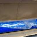 TapeManBlue Floor Protection Film, 36" x 200', Made in USA, Blue Self Adhesive Floor Protector Tape for Moving, Painting and Construction, Temporary Covering to Shield Hardwood, Tile, Hard Surfaces
