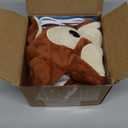 Interactive Dog Toys - Auto Bounce, Move & Vibrate with Sound, Talking Squirrel Puppy Toy for Small Medium Large Dogs, Rechargeable Durable Toy for Anxiety Relief, Boredom & Indoor Play