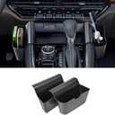 EDBETOS Center Console Shifter Organizer Compatible with 2023 2024 2025 Chevy Colorado/GMC Canyon Interior Accessories Gear Shift Storage Box Sunglasses Key Holder ABS Material Left & Right 2PCS/Set