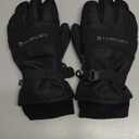 Carhartt Men's Waterproof Insulated Knit Cuff Glove (Medium, Black)