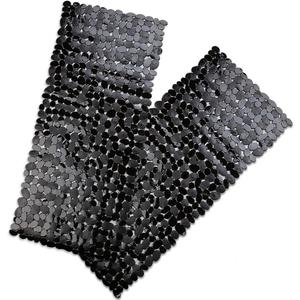 SONGZIMING Bathtub Mat Non Slip 2 Pack, 35 x 16 Inches Pebble Shower Mat with Suction Cups and Drain Holes, Bath Mat for Shower, Bathroom tub (Black)
