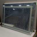 FENNIO Vanity Mirror with Lights 22 Inch- LED Lighted Makeup Mirror, Large Makeup Mirror with Lights, Touch Screen with 3-Color Lighting, Led Mirror Makeup, Dimmable(White)