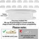 14 Pack Side Hole Plugs for Crocs Classic Clogs, Hole Fillers Covers Accessories for Croc Men Women