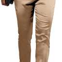 Women's Satin Pants Dress Casual Party Wedding Night Pull on High Waist Pants (Medium)