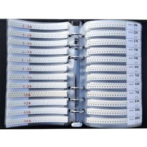 0603 and 0402 0-10M Each Type 70 Values(50pcs/Value) Resistor Kit SMD SMT Chip Resistors Sample Book