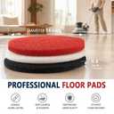 16" Floor Buffer & Scrubber Pads – 3-Pack