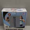 VBSD Weighted Vest Woman 6LB Weight Vest for Women Men Body Weight Vests for Walking Strength Training Running Workout Jogging Fitness Black