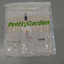 PRETTYGARDEN Women's 2025 Summer Long Sleeve Henley T Shirts Ribbed Knit Button Slim Fitted Basic Casual Going Out Fall Tops (Beige, L)