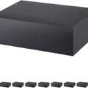 10 Gift Boxes 9.5x6.5x3 Inches, Matte Black Gift Boxes Bulks for Mother's Day, Father's Day, Party, Birthday, Groomsmen Proposal Boxes for Light Gifts