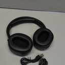 Upgrade Prolevel Hybrid Active Noise Cancelling Headphones with HD Sound, Wireless Bluetooth Headphones Over The Ear Unequaled Comfort, Vivid Deep Bass, for Home Office Travel Birthday Gift, Black (small)