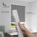 ZSTARR PVC Light Blockers Blackout Light Blockers Side Tracks for Window Shades and Blinds Side Tracks for Blackout Shades Easy to Instal Light Blocking Strips for Bedroom (White, 58",2Pcs)