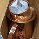 Pure Copper Water Jug Set 70 oz Pitcher with 2 Tumblers – Large Ayurvedic Copper Vessel, Promotes Wellness, Durable, Eco-Friendly & Premium Quality Finish