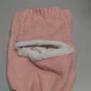 Camptrace Baby Toddler Winter Hat Scarf Set Pom Girls Boys Kids with Fleece Lined Beanie Snow Hat Hood (6-24 Months, Black)