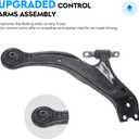 Front Left & Right Lower Control Arms for Toyota Avalon 1998-2004, Sienna 1998-2003, Solara 1999-2003, Rebuild end Suspension Kit, Replace K620578 K620579 2pc