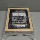 Harloon 6 Pcs 10.5" x 8.5" Framed Chalkboard Bulk Double Sided Wood Tabletop Small Chalkboard Signs Mini Blackboard Classroom School Supplies for Party Home Office Art Craft Birthday Wall Menu Food