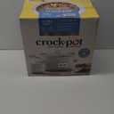 Crock-Pot 7 Quart Cook and Carry Slow Cooker with Touch Control, 4 Pre Programmed Settings, Removable Stoneware, and Locking Lid, Mushroom