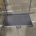 Portable Trade Show Display Case, Aluminum Polycarbonate Show case with Lock, 32"x22" Table Top Sports Card Display Case for Jewelry, Trading Cards, and Collectibles Shows