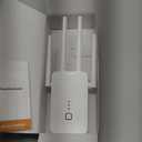 WiFi Extender Signal Booster for Home 2026 Internet Repeater Long Range Up to 9995 Sq. Ft. Whole Home WiFi Coverage (White)