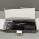 MEKER Grill Brush Bristle Free, Grill Cleaner Brush with 5 BBQ Replacement Head for Cast Iron, Stainless Steel Grates, Safe Grill Scraper Outdoor BBQ Grill, Black