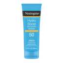 Neutrogena Hydro Boost Water Gel Sunscreen SPF 50, OilFree Hydrating & WaterResistant Face & Body Sunscreen Lotion, NonGreasy, Broad Spectrum, Lightweight Moisturizer, 3 fl oz