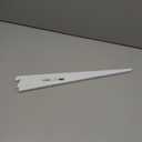 Rubbermaid 14-1/2 in. D White Twin Track Bracket