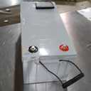 Renogy Deep Cycle AGM Battery 12 Volt 200Ah, 3% Self-Discharge Rate, 2000A Max Discharge Current, Safe Charge Most Home Appliances for RV, Camping, Cabin, Marine and Off-Grid System, Maintenance-Free