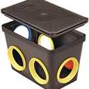 Tuf-Tite 6 Hole Drain Distribution Box with Lid and Seals