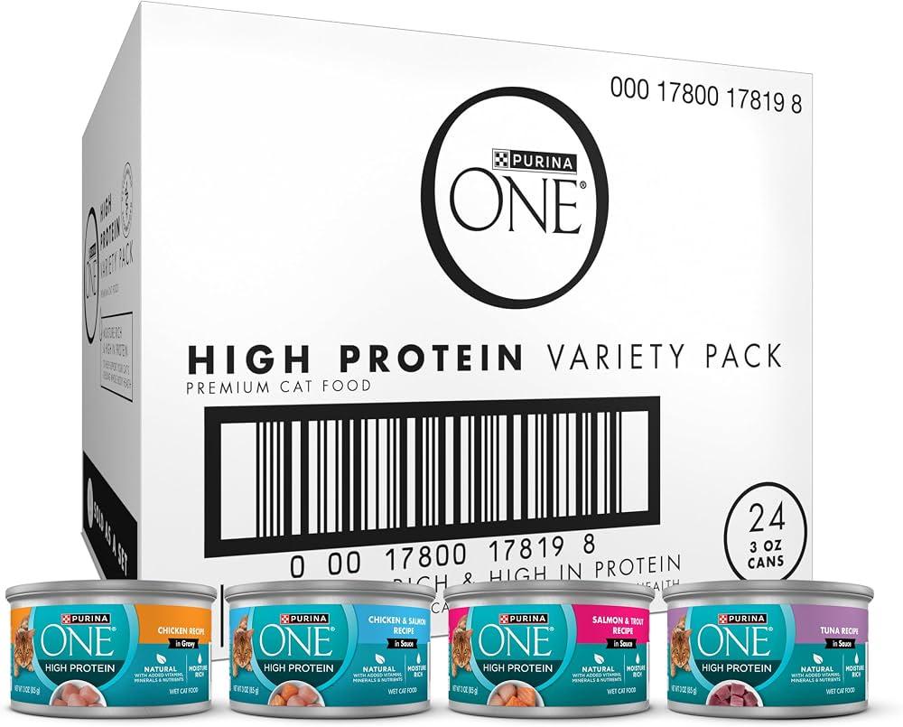 Purina ONE True Instinct Wet Cat Food Variety Pack - (12) 3 oz. Cans, BBD: May 2028