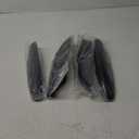 Roof Rack Rail Leg End Cover Shell 4pcs (Painted Black) for Lexus GX470 Toyota Land Cruiser Prado FJ120 2003-2009 Replaces 63491-60060 63492-60040 63493-60060 63494-60050