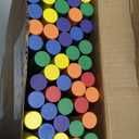 60 Pcs Rhythm Sticks for Kids Bulk, Wood Music Lummi Sticks, 6 Colors (Multicolour)