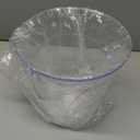 Sovereign Clear Plastic Ice Bucket, (8″ x 8.5″) 1 Piece - Perfect Choice for Parties, Events, and Everyday Use