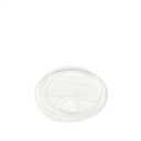 TOSSWARE NATURAL Flat Sip Lid Set of 50 - Plant Based 96mm Lids for Cold Cups - Plastic Alternative Straw Lid - Clear - Only Compatible With TOSSWARE NATURAL 10, 12, 16, 20 & 24oz Cups