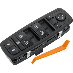 8+13 Metal PINS Power Window Switch Fits for Dodge Dart 2013-2016.Driver Side Control Door vidrios Master Switch.Replaces 68271203AB 68271203AA 56046568AC.White Backlight