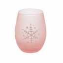 Table Tops Gallery 2 Piece Pink Snowflake