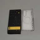 for Samsung Galaxy Z Fold 7 Case,Compatible with MagSafe,Crystal Clear No Yellowing,Built-in Touch Sensitive Anti-Scratch Screen Protector,Hard PC Military Grade Drop Shockproof Cover,Clear