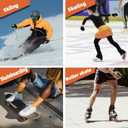 Frelaxy 3D Protective Butt Pads Padded Shorts for Snowboard, Ski and Skate, Crash Pad Impact Gear, Protection for Tailbone, Hip, and Butt