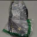 Gatherfun 50th Birthday Disposable Tablecloth 4 Pack Gold and Black Waterproof Plastic Table Cover for Men Woman 50 Birthday Party Decorations