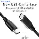 ROAYEWEY USB Type C Replacement for 45W Chromebook Charger Compatible with HP Chromebook 14 X360 USB C Power Supply Adapter