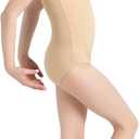 Capezio Team Basics Camisole Leotard - Girls, Nude, M, US