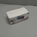 Netzu Loud Alarm Clock for Heavy Sleepers, RGB Alarm Clocks for Bedrooms Seniors Kids, Plug in Digital Clock with 5 Dimmers, 2 Alarms, 4 Volumes and Snooze (Black)