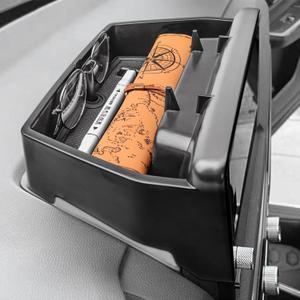 Dash Storage Box Compatible with Honda CRV 2023 2024 2025 Accessories Behind Screen Center Console Dashboard Organizer Insert Compartment Tray Sunglasses Holder (ONLY Fit 9 Inch Touch Display)