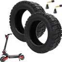 YBang 100/65-6.5 Off-Road Vacuum Tire for VSETT 11+/Zero 11X/Dualtron for 11 Inch Electric Scooter, Tubeless Wider and Thicker Tires, Non-Slip Spare Wheels for Scooter