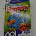 Hasbro Gaming Hungry Hungry Hippos Grab and Go Game, Portable Game for 2 Players, Travel Game for Kids, Includes 2 Chomping Hippos