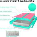 VOFiTNY Inflatable Gymnastics Air mat Tumbling Track with Air Barrel Octagon Mat with Pump for Home/Gym, Size: Mat 10'lx3.3'w Roller 3.3'lx2'd