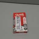 Sharpie S-Gel, Gel Pens, Sleek Metal Barrel, Gunmetal, Medium Point (0.7mm), Black Ink, 12 Count