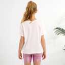 Girls Summer Outfits Cute Graphic Crewneck Short Sleeve T Shirts and Biker Shorts Set Colorful Athletic Outfit 4-12T (White)